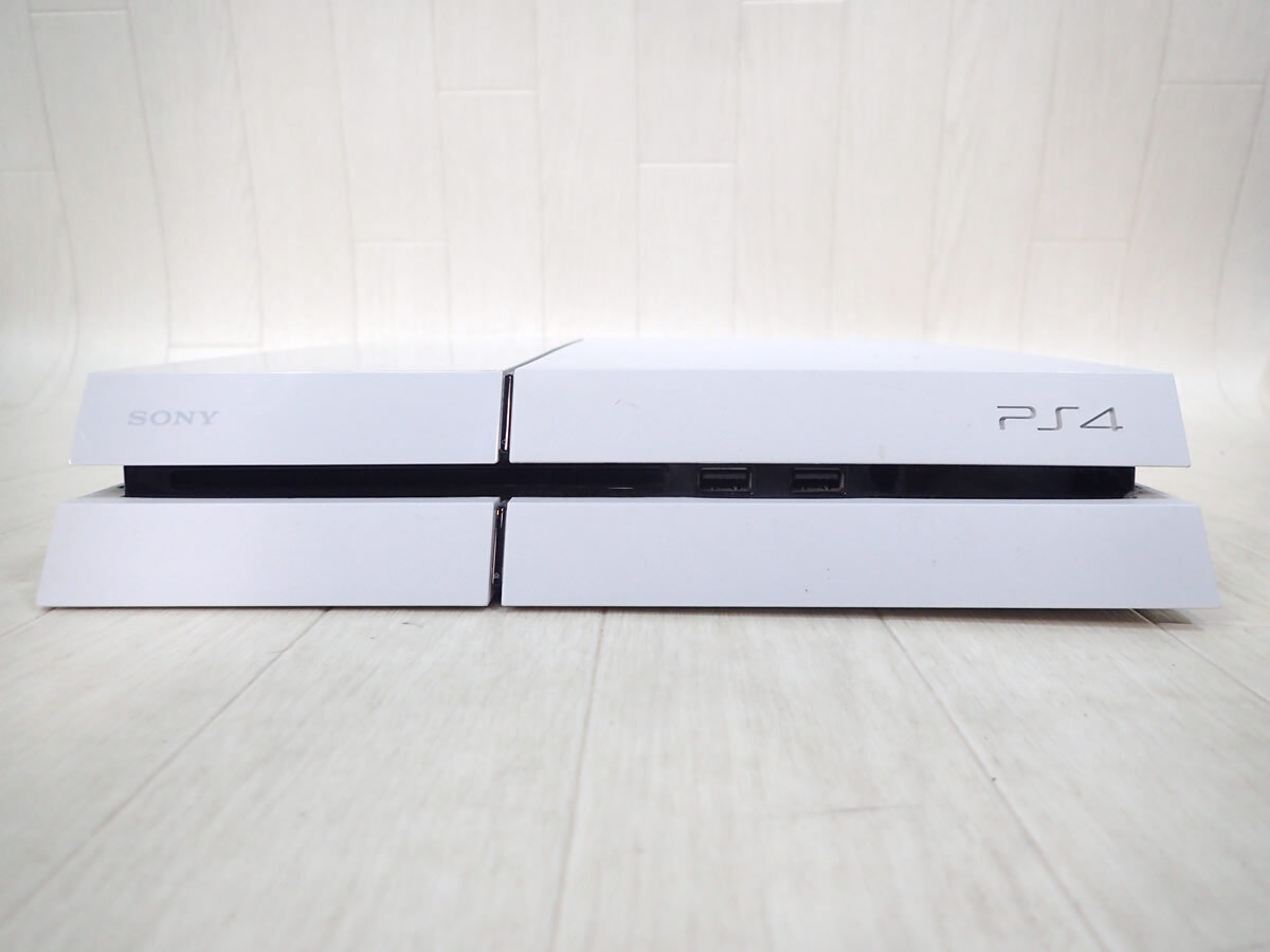 Sony PlayStation 4 500GB 白 CUH-1100A ソフト(ディスクのみ)セット 中古 D602_画像6