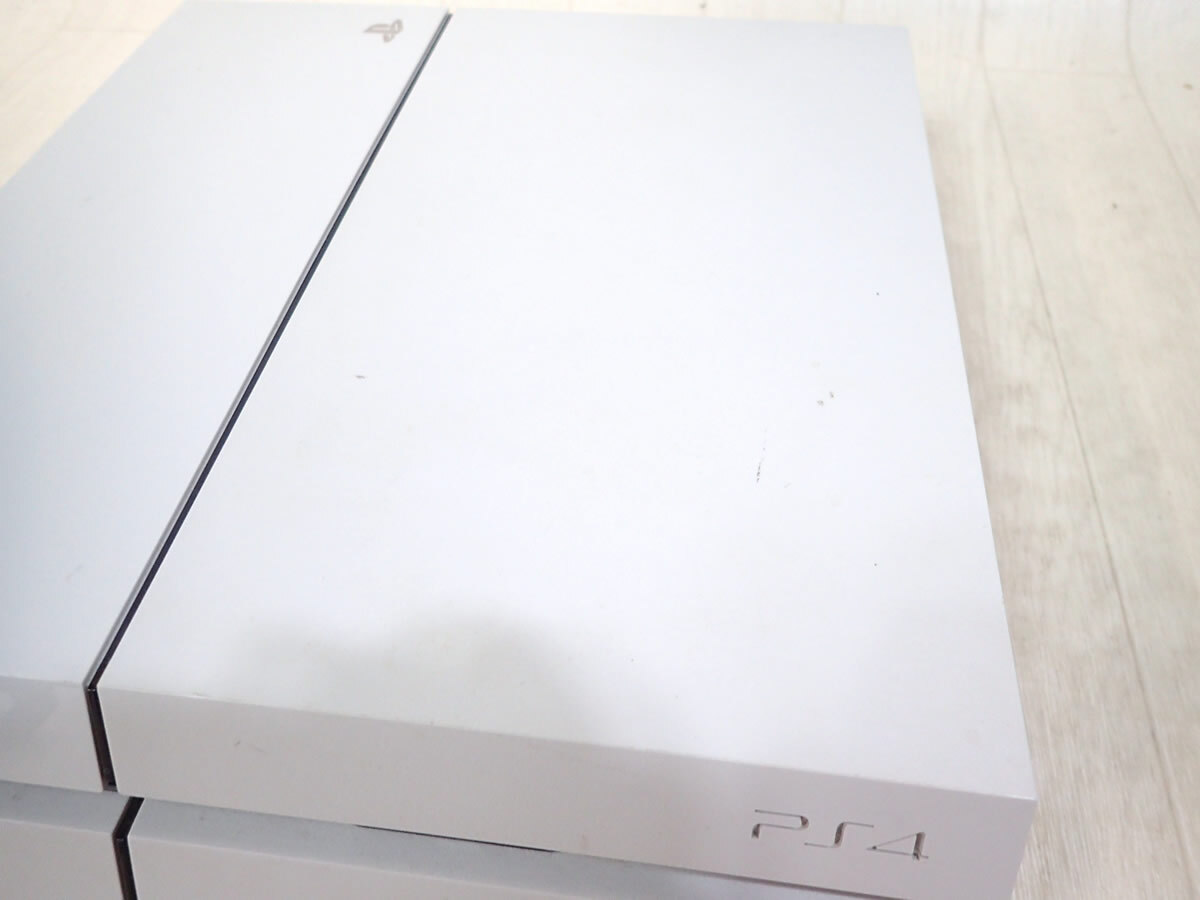 Sony PlayStation 4 500GB 白 CUH-1100A ソフト(ディスクのみ)セット 中古 D602_画像5