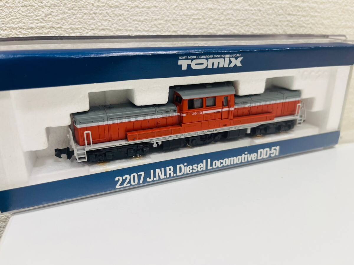 【SYC-4070】【1円スタート】TOMIX 2207 JR DD51形 ディーゼル機関車 電気機関車 鉄道模型 Nゲージ トミックス 動作未確認 保管品の画像4