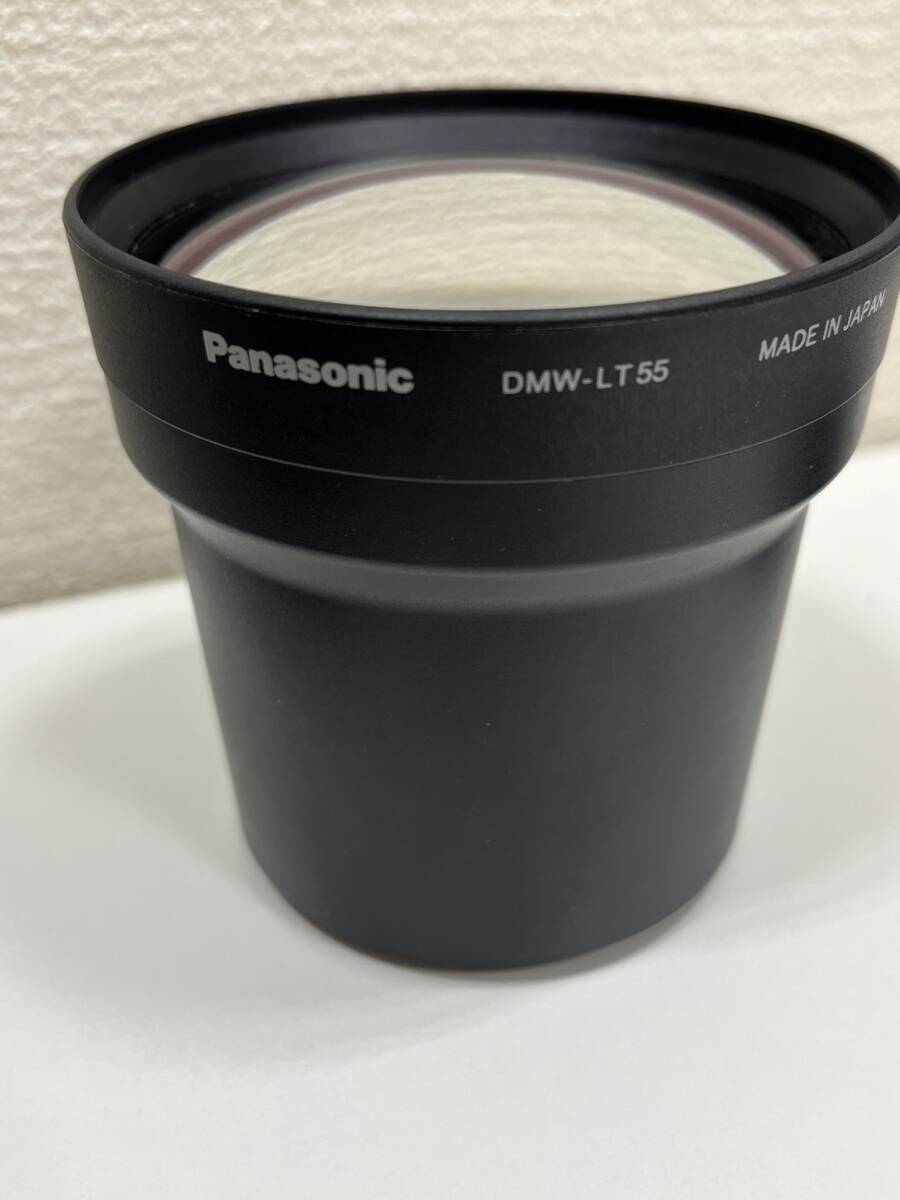 [SYC-4164]1 jpy start Panasonic DMW-LT55 LUMIXtere conversion lens 1.7x Panasonic operation not yet verification details photograph reference storage goods 