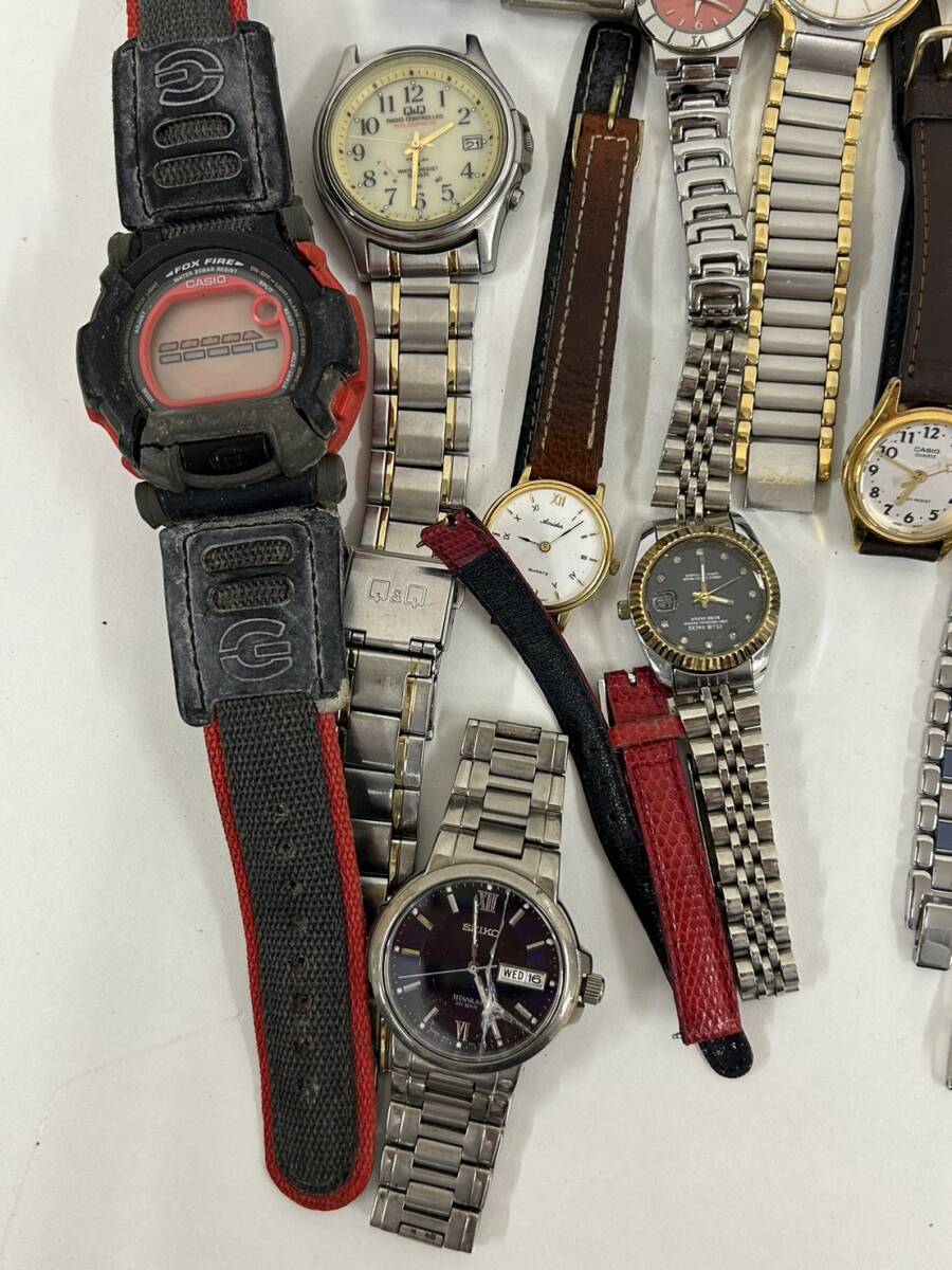 【ICA-596a】1円スタート 時計 おまとめ 計30本以上 MARC BY MARC JACOBS CASIO SEIKO クォーツ デジタル メンズ ジャンク 保管品_画像5