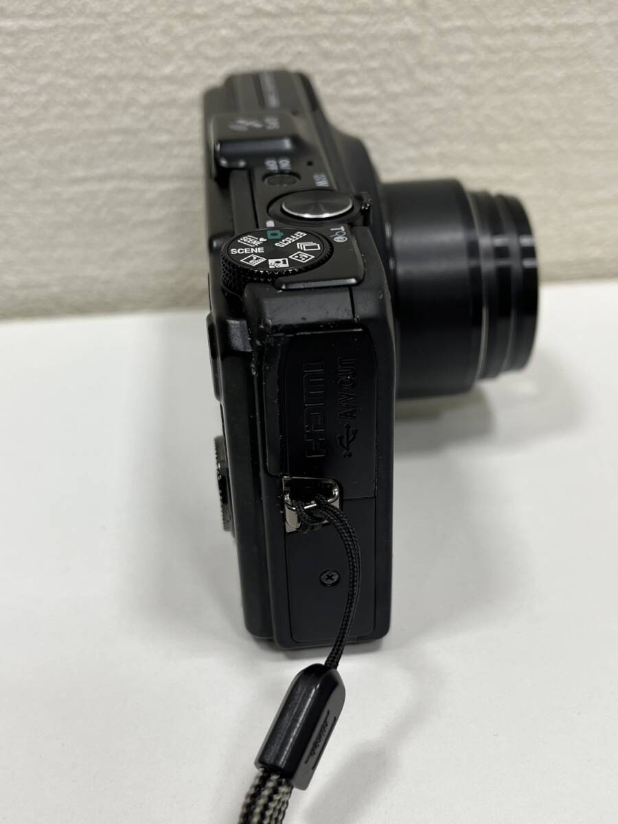 【SYC-4214】1円スタート Nikon COOLPIX S9300 デジタルカメラ ブラック 通電のみ確認済 ニコン 中古 長期保管品_画像3