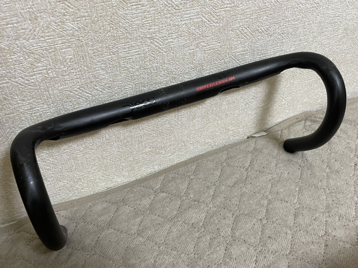 デダ Deda スーパーレジェーラ SUPERLEGGERA カーボン ドロップ ハンドル Φ31.75 幅 400mm (c-c)