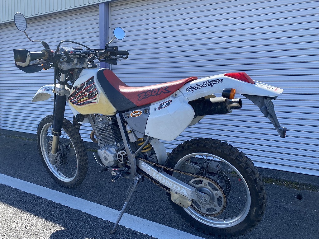 XR250RコンペMD08レーサー(検xlr175バハ200セローwr250rパリダカxl125sイーハトーブKLXKDX125rmx250cfr250ラリーttr250drz250_画像6