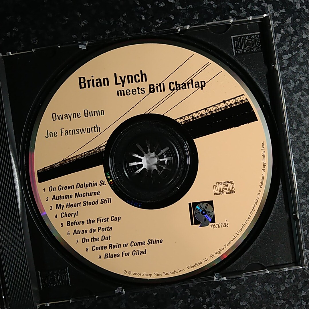e（輸入盤）ブライアン・リンチ・ミーツ・ビル・チャーラップ Brian Lynch meets Bill Charlap_画像3