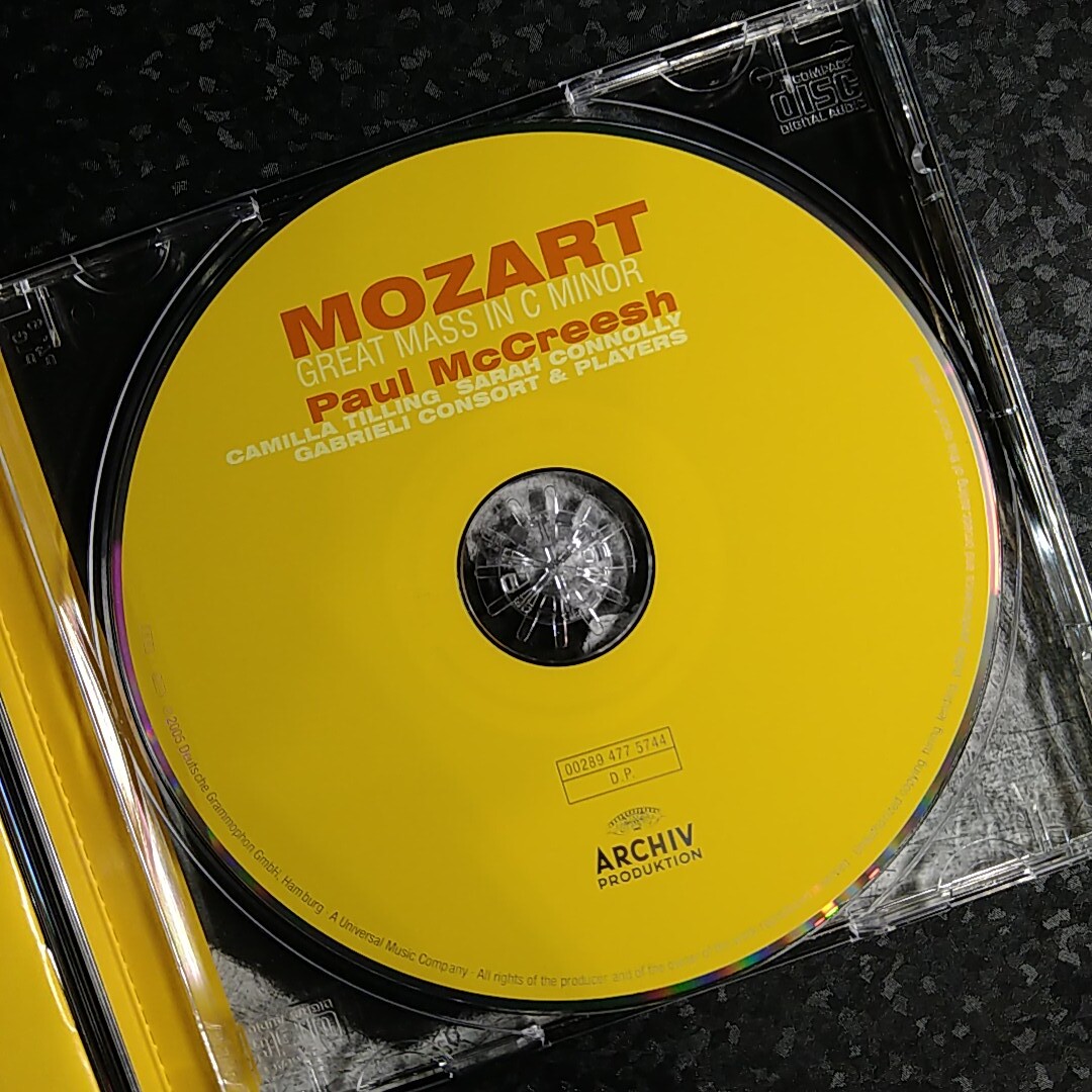 e（輸入盤）マクリーシュ　モーツァルト　大ミサ曲ハ短調　McCreesh Mozart Great Mass in C_画像3