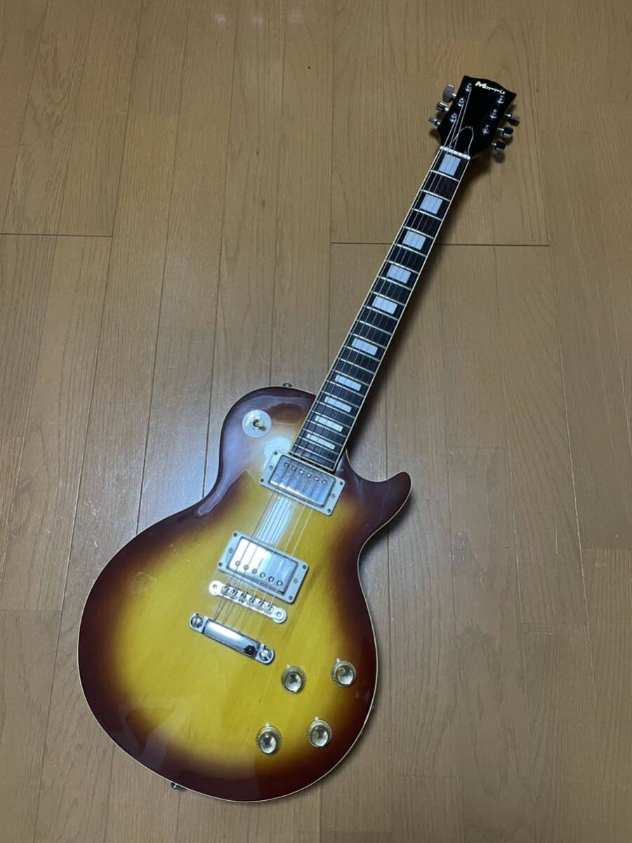 希少】【調整済】Morris モーリス レスポール ギター エレキ 希少】【調整済】Morris モーリス レスポール ギター エレキ