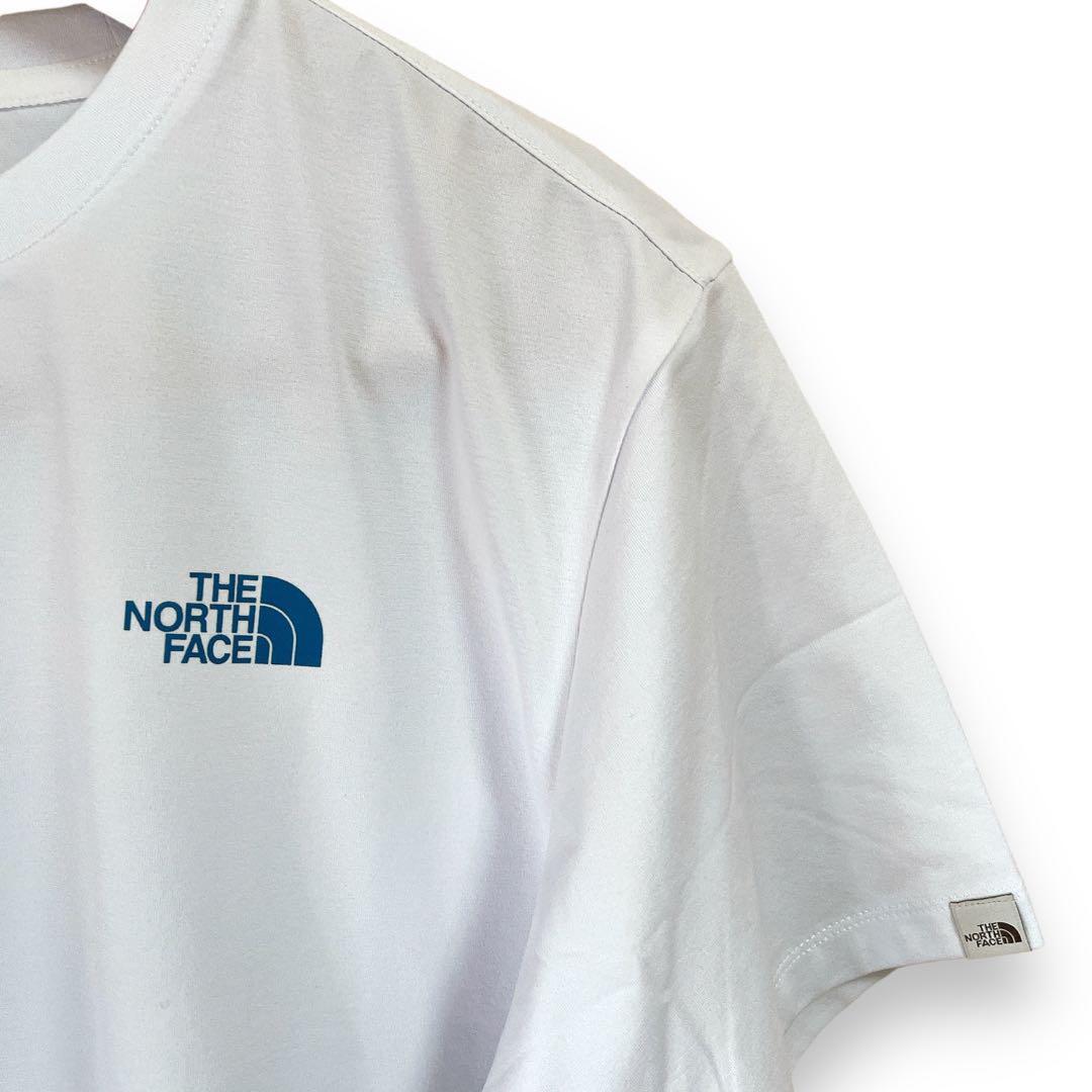 【海外限定】ノースフェイス カルフォルニア ロゴ Tシャツ 半袖 XL 白 THE NORTH FACE 半袖Tシャツ ホワイト サーファー 抗菌加工 速乾_画像4