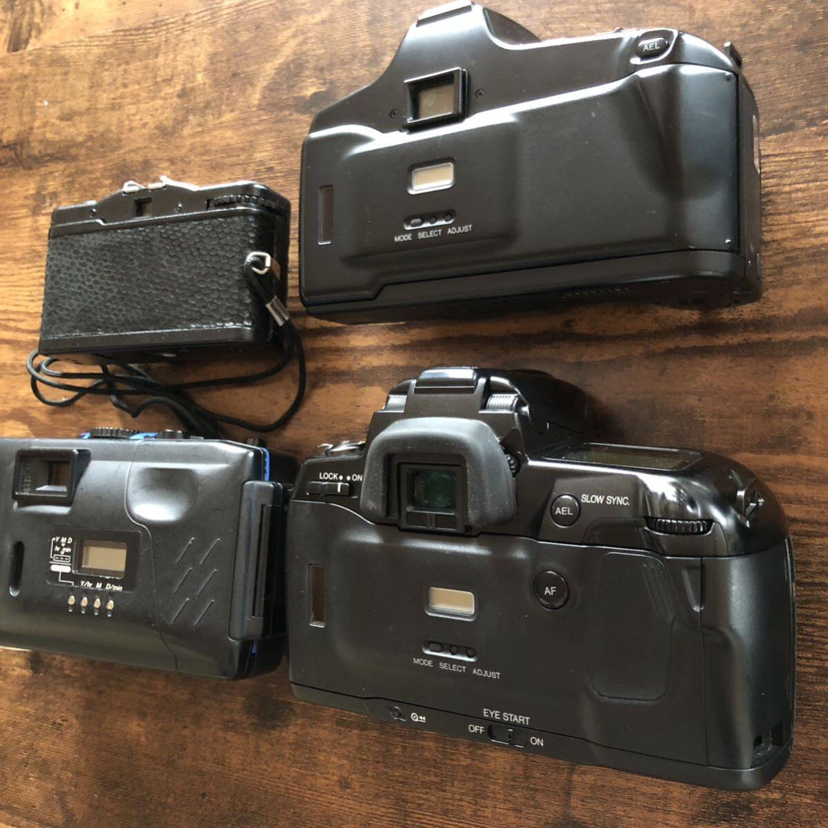 まとめ フィルムカメラ 7台 レンズ 3本セット Nikon AW AD L35 防水 LOMO LC-A Polaroid Yashika Minolta ポラロイド トイカメラ #7732_画像7