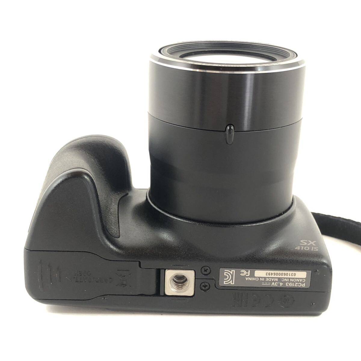 美品 Canon キャノン PowerShot SX410 IS ブラック コンパクトデジタルカメラ コンデジ #8771_画像9