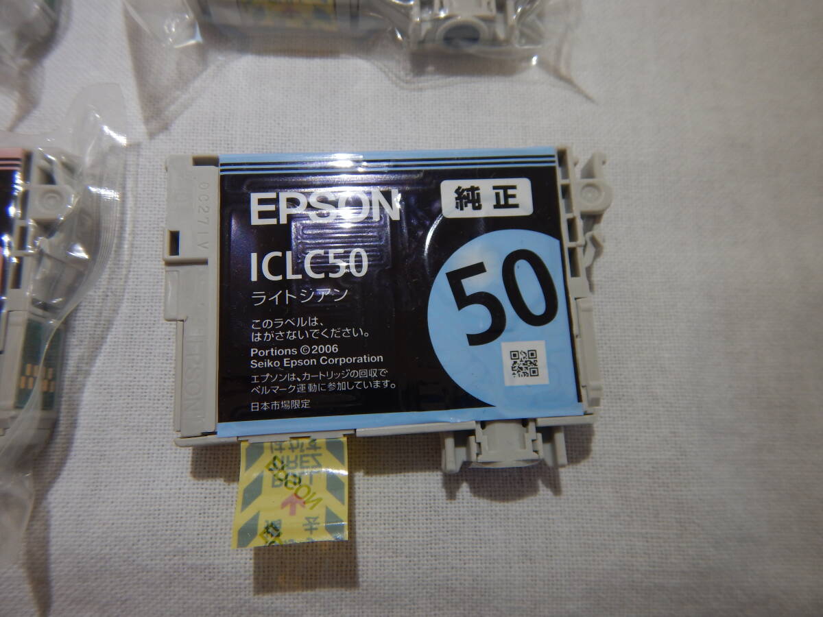 【未使用品】 ★推奨使用期限切れ★ エプソン 純正 インクカートリッジ 6色パック IC6CL50 1箱 ＋ 単品 13個 EPSON 風船 プリンター インク_画像10