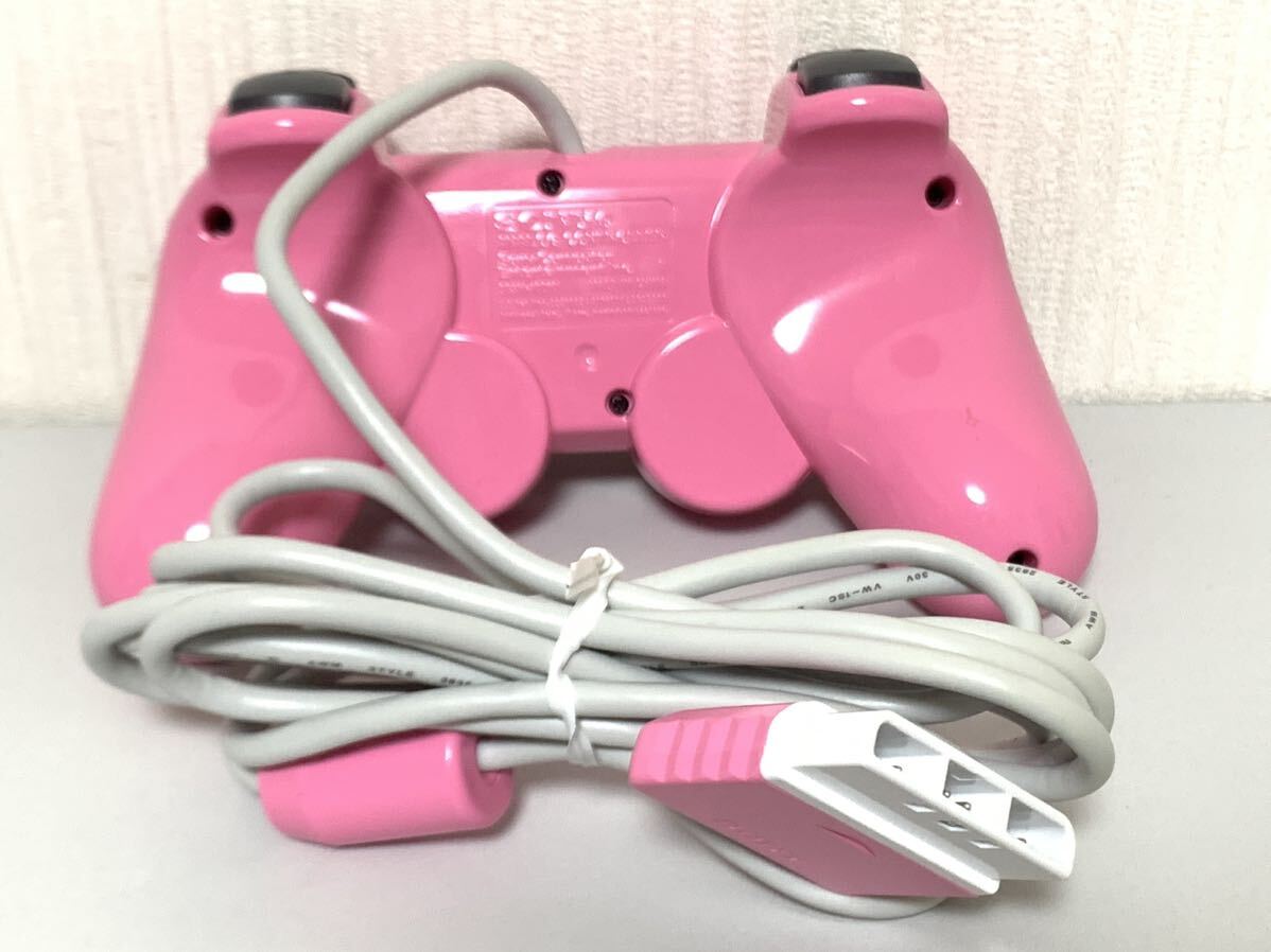 SONY ソニー PS2 PlayStation2 本体 ピンク SCPH-77000 薄型 ゲーム機 プレステ2 動作良好 異臭あり ジャンク_画像9