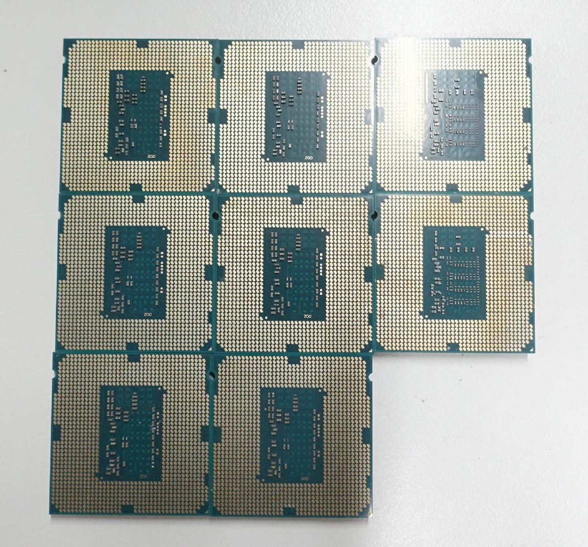 8個セット【ジャンク】Intel CPU i7-4770 3.40GHz/4790 3.60GHz/4790K 4.00GHz/LGA1150/PCパーツ デスク クリックポスト N050902の画像2