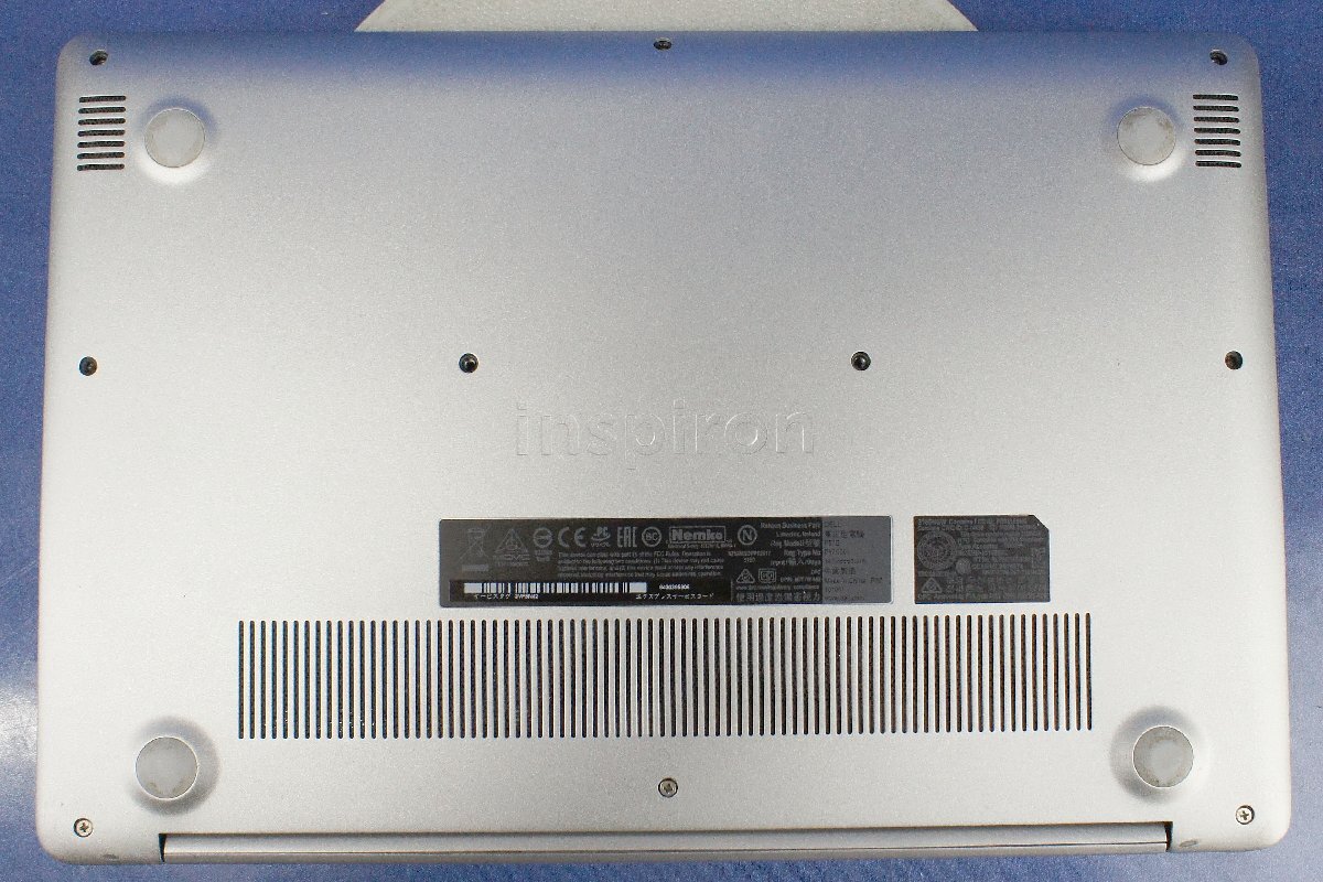 ジャンク 13.3インチ DELL Inspiron 5370/Core i7 8世代/メモリ無/HDD無/ノート PC デル パソコン F041902Kの画像6