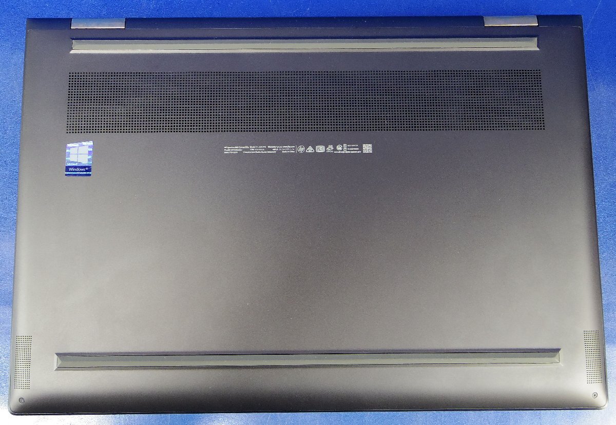 ジャンク HP Spectre x360 3YY08PA#ABJ/Core i7 8705G/メモリ16GB/SSD1TB/テンキー ノートPC エイチピー パソコン F050904の画像6
