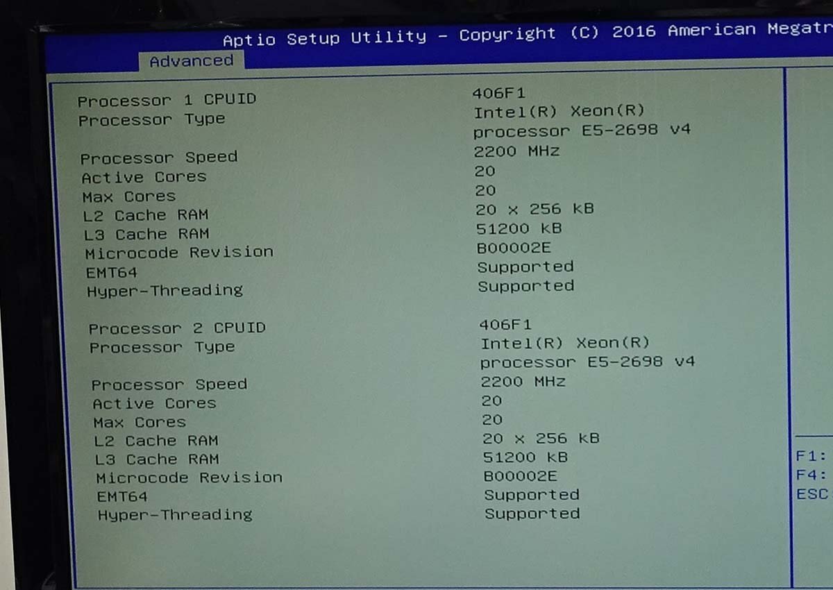 1U ラックサーバー NEC Express5800/R120g-1M N8100-2400Y/Xeon E5-2698v4 x2基/メモリ224GB/HDD無/RAID/OS無/サーバ S051604_画像7