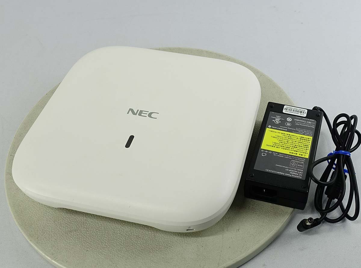 初期化済 NEC QX-W1120 無線LAN アクセスポイント AP ルーター NEC Router 中古 ネットワーク 通信 S051304_画像1