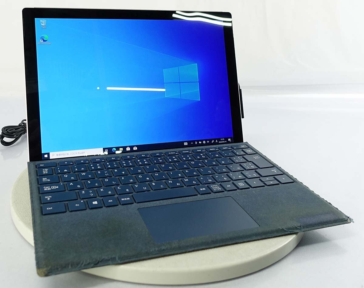 ワケあり OS有 Windows10 Microsoft Surface Pro 5 1796/Core i5 7300U/メモリ4GB/SSD128GB/12.3 タブレット PC サーフェス S051408_画像1