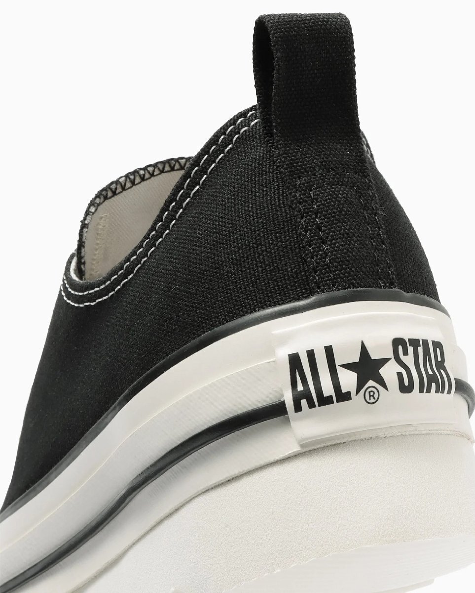 ★2024春夏★CONVERSE ALL STAR SHARKSOLE OX（コンバース　オールスター　シャークソール　OX）ブラック25.5_画像7