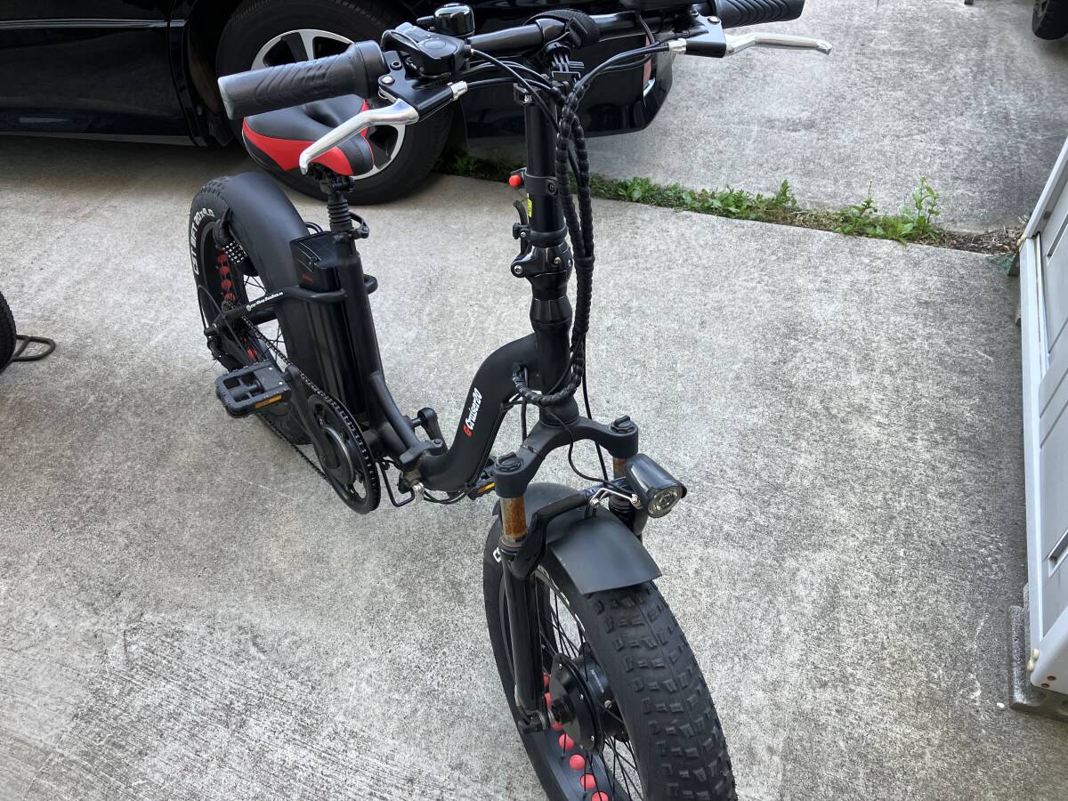 電動アシスト自転車HYBRID電動ファットバイク自転車G-Cruiser 20 電動自転車　ジャンク扱いで出品します　※引取りに来られる方限定です※_画像3