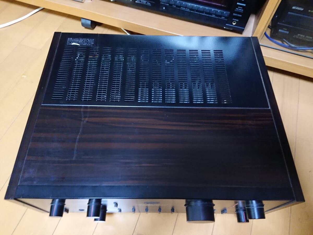 *.SANSUI pre-main amplifier *AU-D707G Extra 1 point with defect [ present condition goods ]