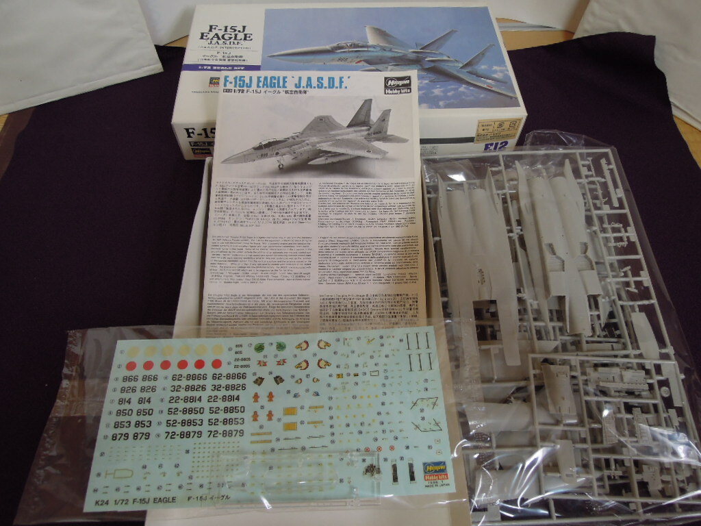 1/72 RF-4EJ，F-15D/DJ他 現用機・大戦機 未組立て 7点セット_画像5