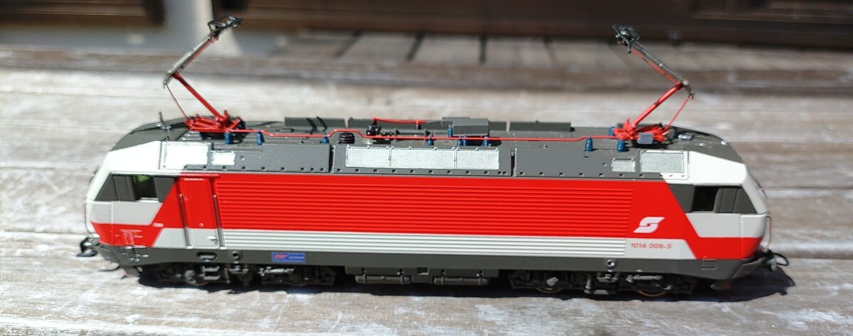 ROCO オーストリア国鉄 BB 1014型 電気機関車　ジャンク HO 鉄道模型 HOゲージ_画像5
