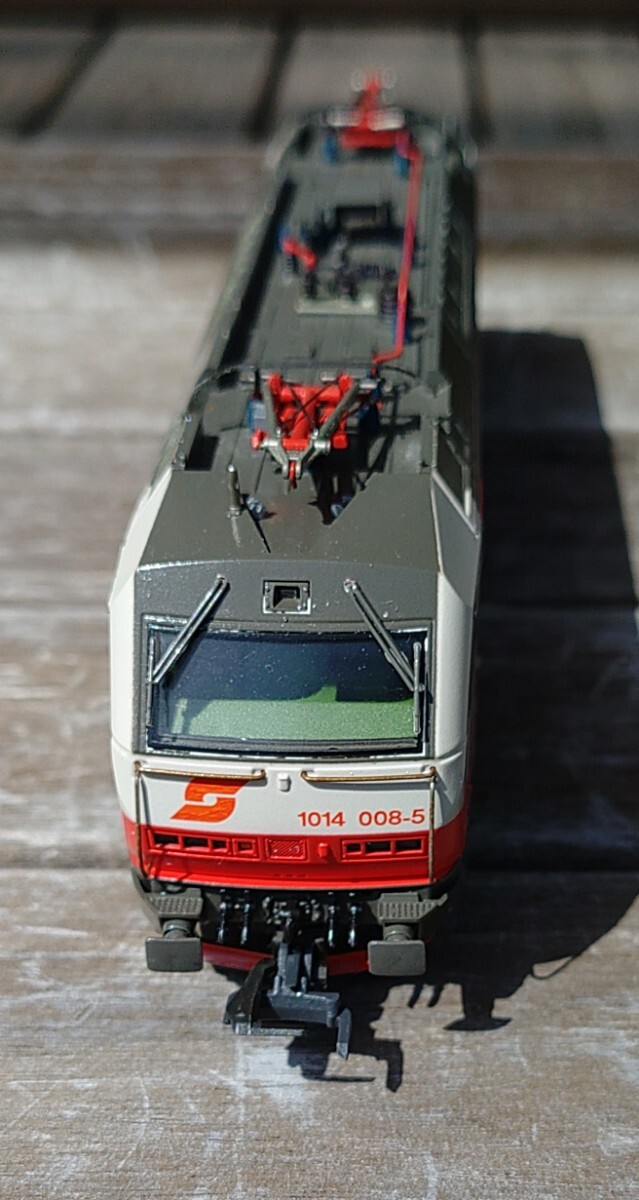 ROCO オーストリア国鉄 BB 1014型 電気機関車　ジャンク HO 鉄道模型 HOゲージ_画像4