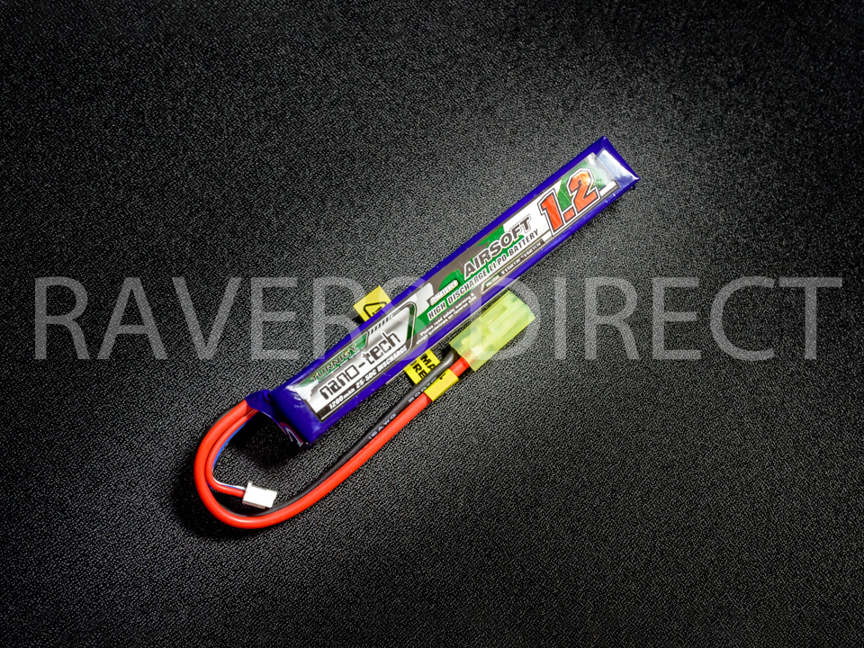 SYSTEMA PTW 対応 Turnigy NANO-TECH 11.1V 1200mAh 25C-50C Li-po Battery / DCI DSG 1000 Lipo HV 14.8V トレポン バッテリー リポ_画像1