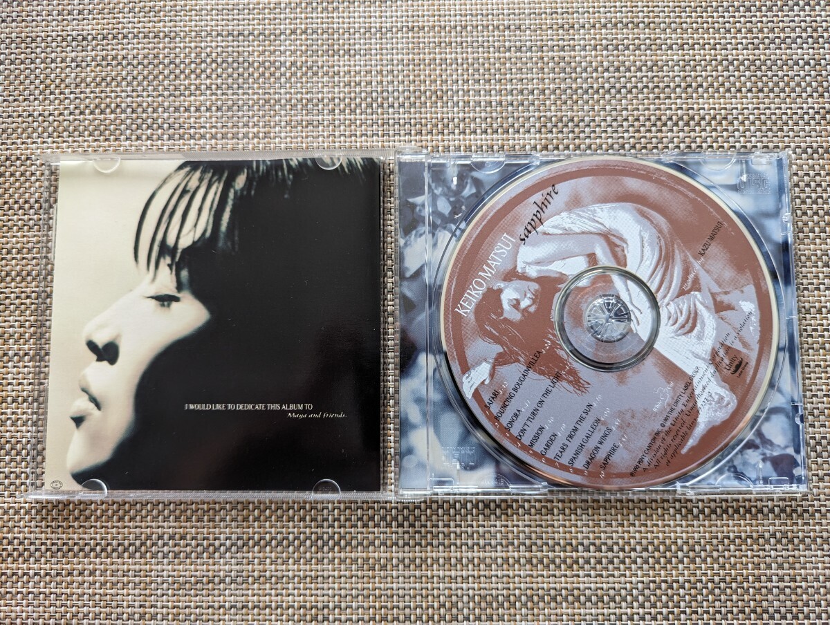 松居慶子 『sapphire』中古CDの画像3