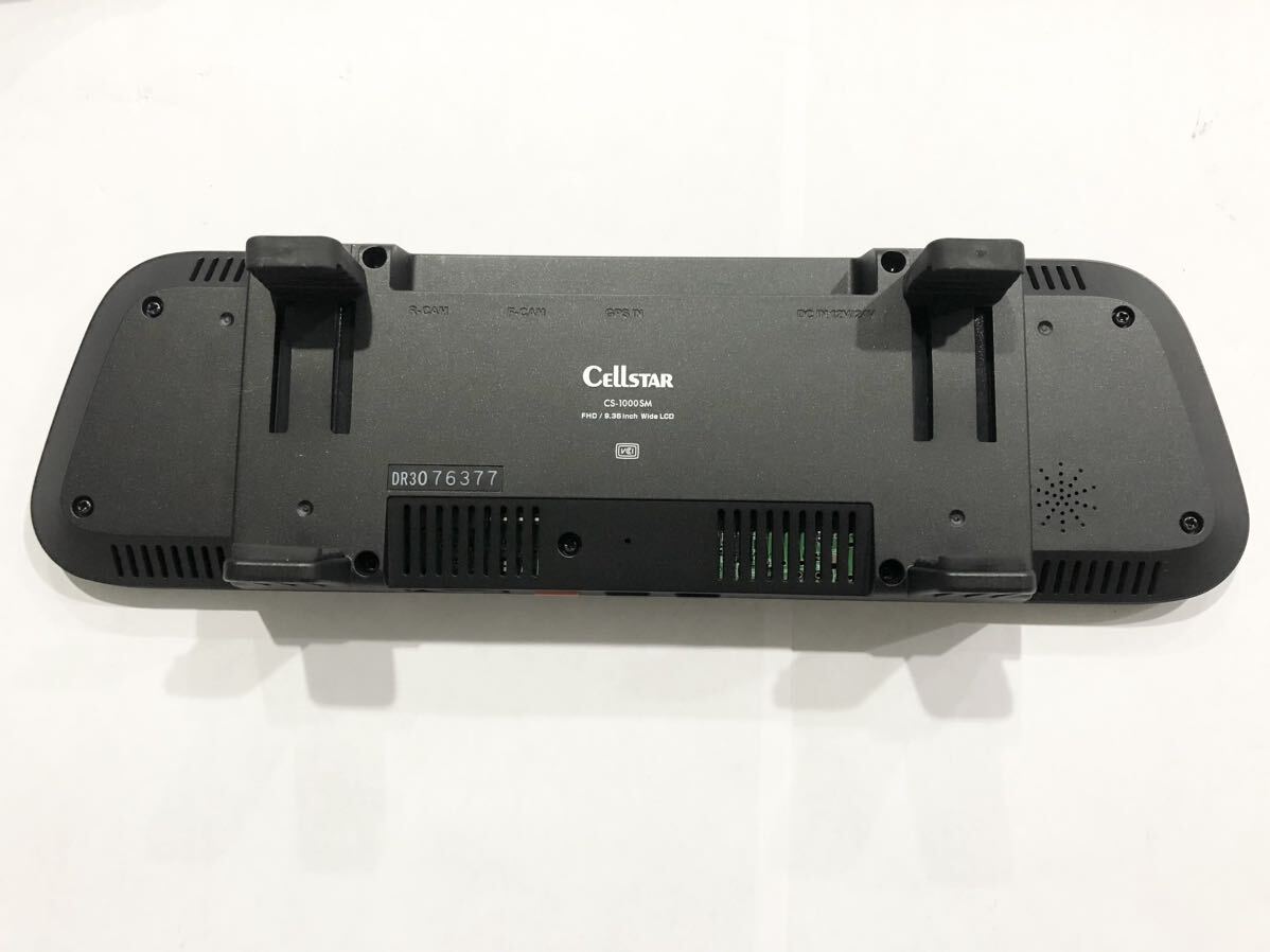 0566 CELLSTAR セルスター CS-1000SM ミラー型 ドライブレコーダー デジタルインナーミラー 前後2カメラ 64GB SD 駐車監視 GDO-41 GPS付き_画像6