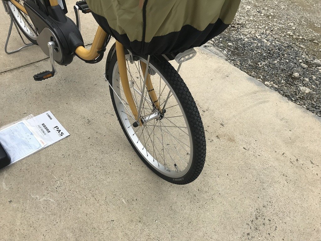 M1 beautiful goods! used electric bike 1 jpy outright sales! 23 year 1 month buy Yamaha Pas Zion rom and rear (before and after) basket attaching instructions * written guarantee attaching Area inside is postage 3800 jpy . delivery 