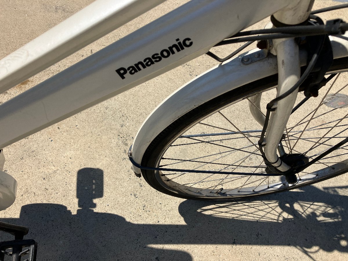 K5 б/у велосипед с электроприводом 1 иен прямые продажи! Panasonic Bb SX City белый рассылка Area внутри. стоимость доставки 3800 иен . доставляем 