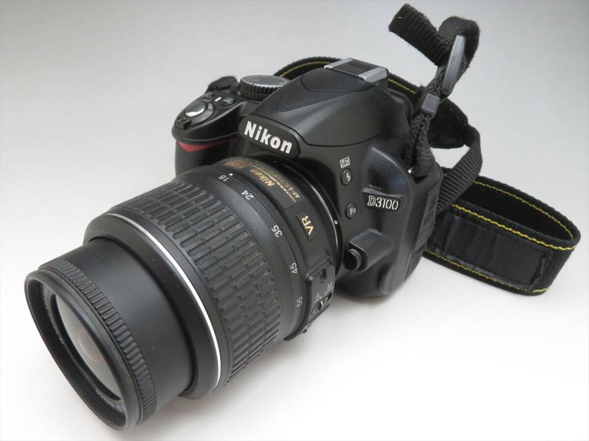 ◆◇【難有品】 Nikon ニコン D3100 NIKKOR DX VR AF-S 18-55mm 1:3.5-5.6G デジタル一眼レフカメラ デジカメ 通電確認済◇◆_画像1