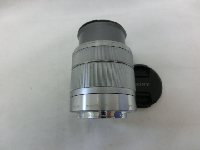 SONY ソニー レンズ SEL1855 E 3.5-5.6/18-55 OSS 0.25m/0.82ft Optical SteadyShot_画像4