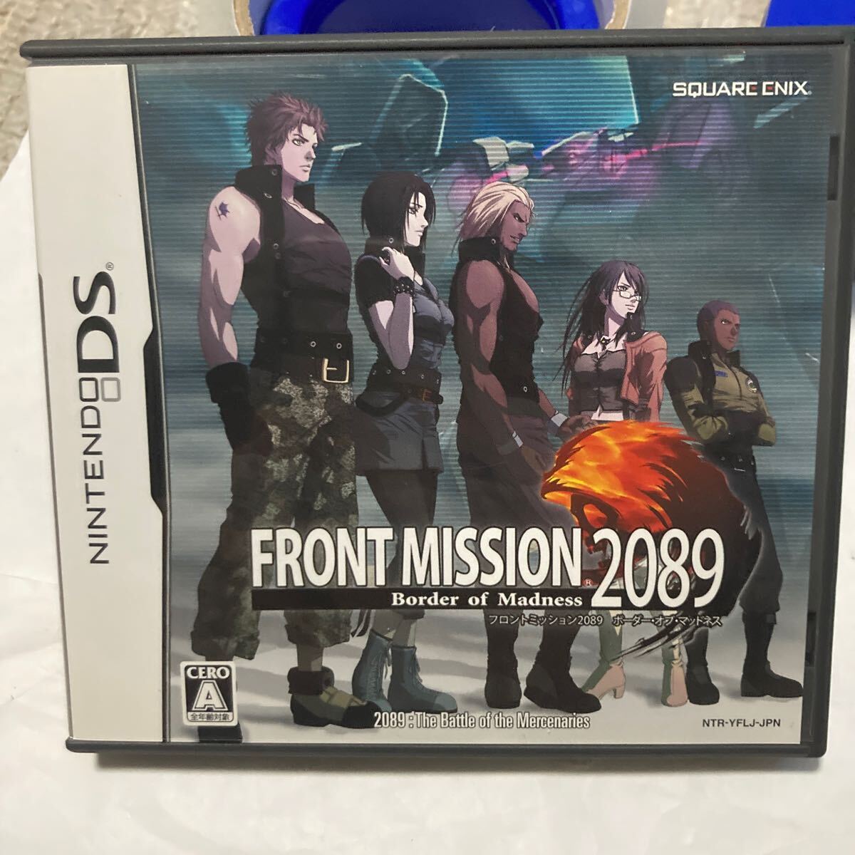 送料無料 DS フロントミッション2089 ボーダー・オブ・マッドネス ニンテンドーDS NDS NINTENDO FRONT MISSION 2089 BORDER OF MADNESS _画像2