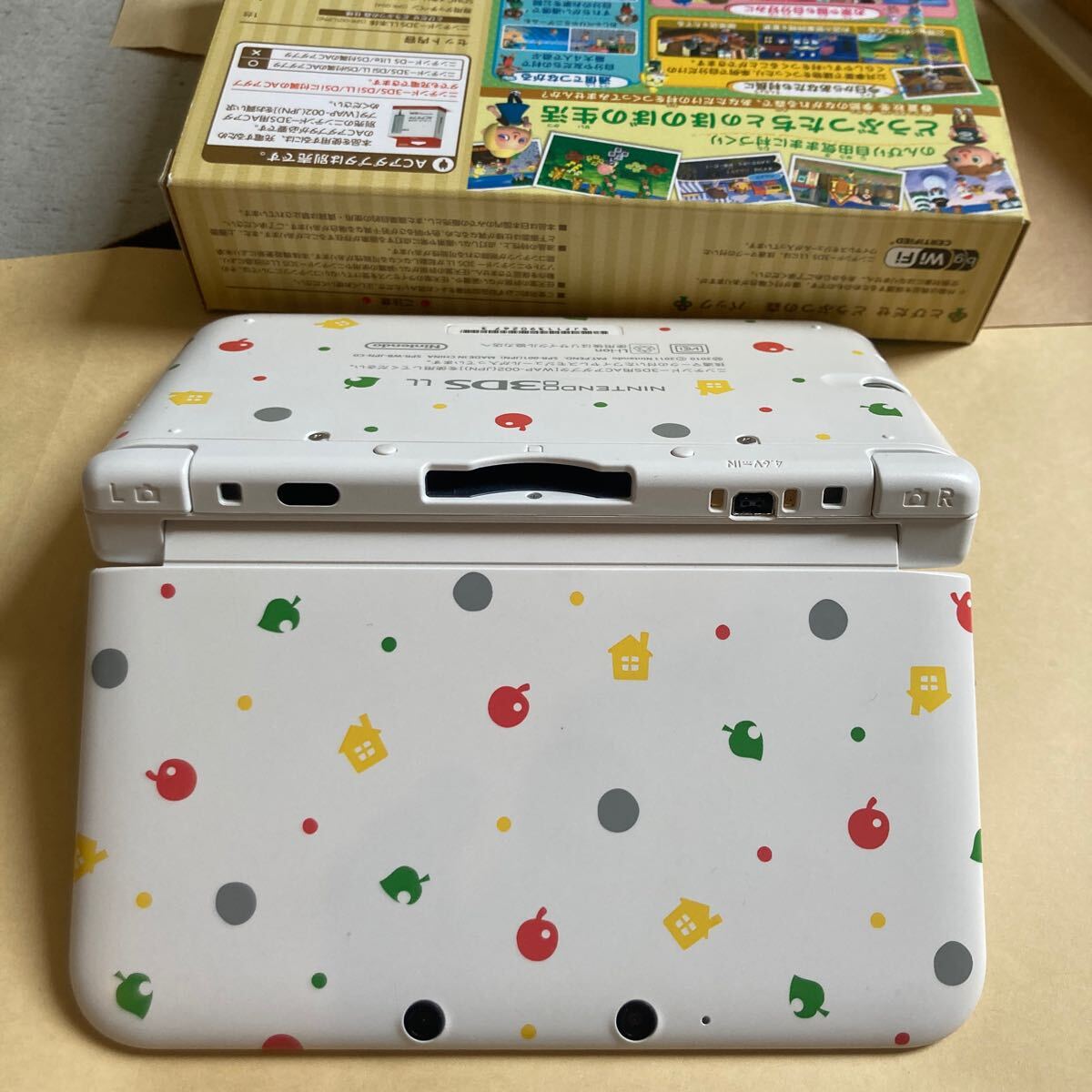 送料無料 ニンテンドー3DS LL とびだせ どうぶつの森 パック タッチペン SDカード等付 ジャンク SPR-001 3DS 3DSLL NINTENDO ニンテンドー_画像10