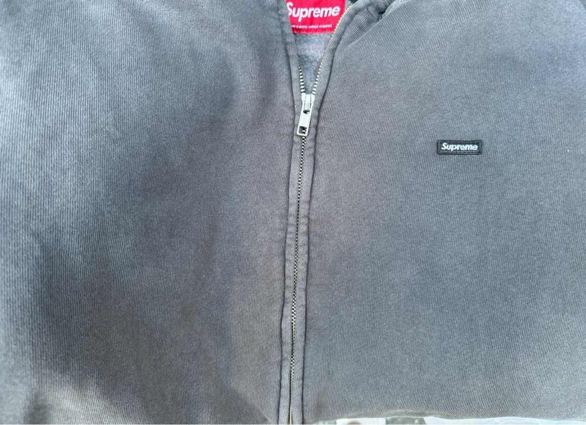 Supreme Overdyed Small Box Zip Up Hooded Sweatshirt Supreme Overdyed Small Box Zip Up Hooded Sweatshirt