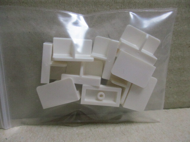 レゴ パーツ 1×2仕切り付きパネル 白10個 新品の画像1