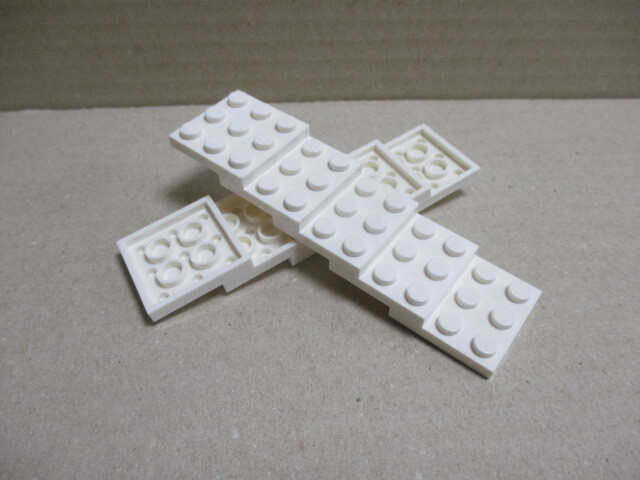 レゴ パーツ 3×3プレート 白10個 新品の画像2