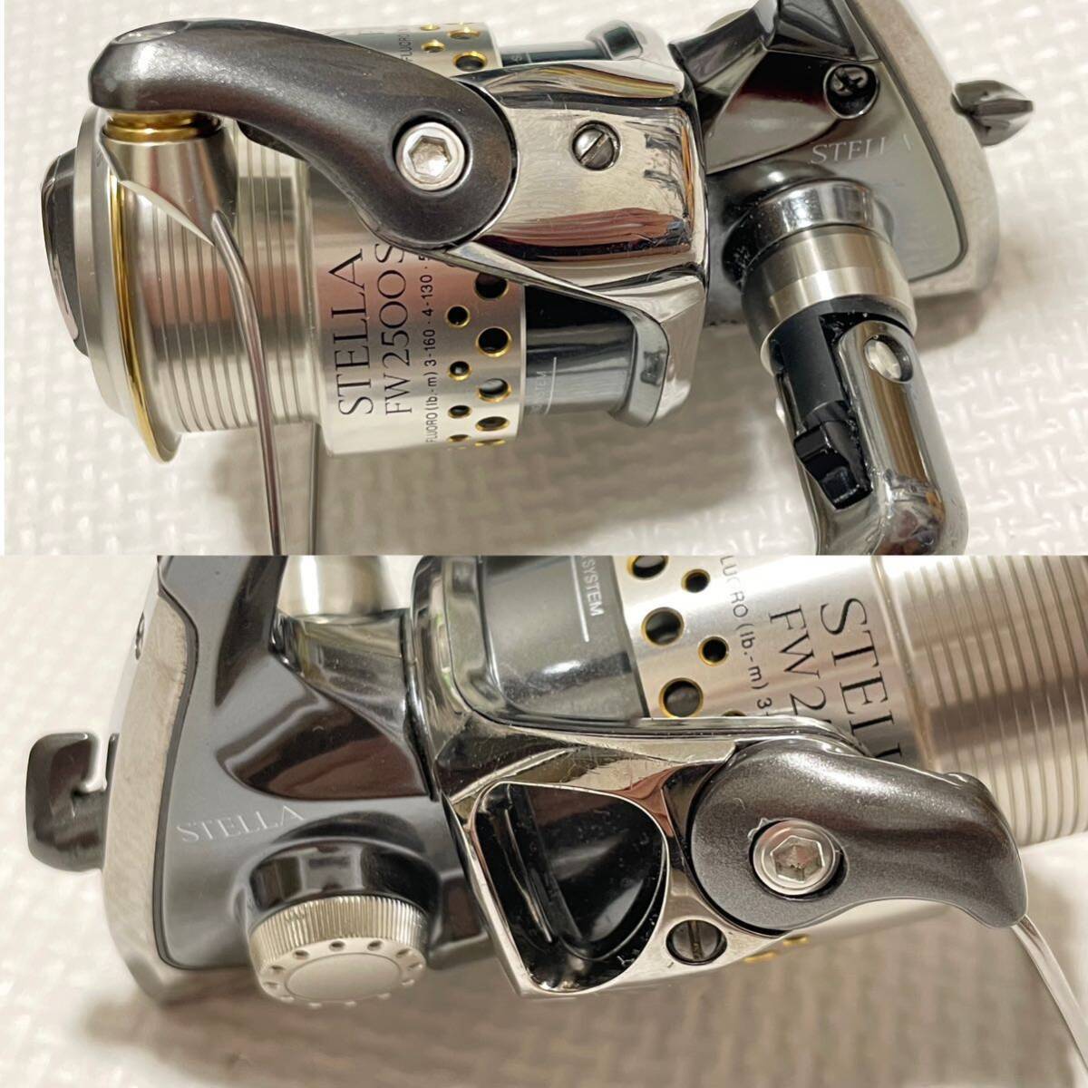 シマノ 01ステラ FW2000Sボディ+2500Sスプール 中古良品 おまけ シマノ 01ステラ FW2000Sボディ+2500Sスプール 中古良品 おまけ
