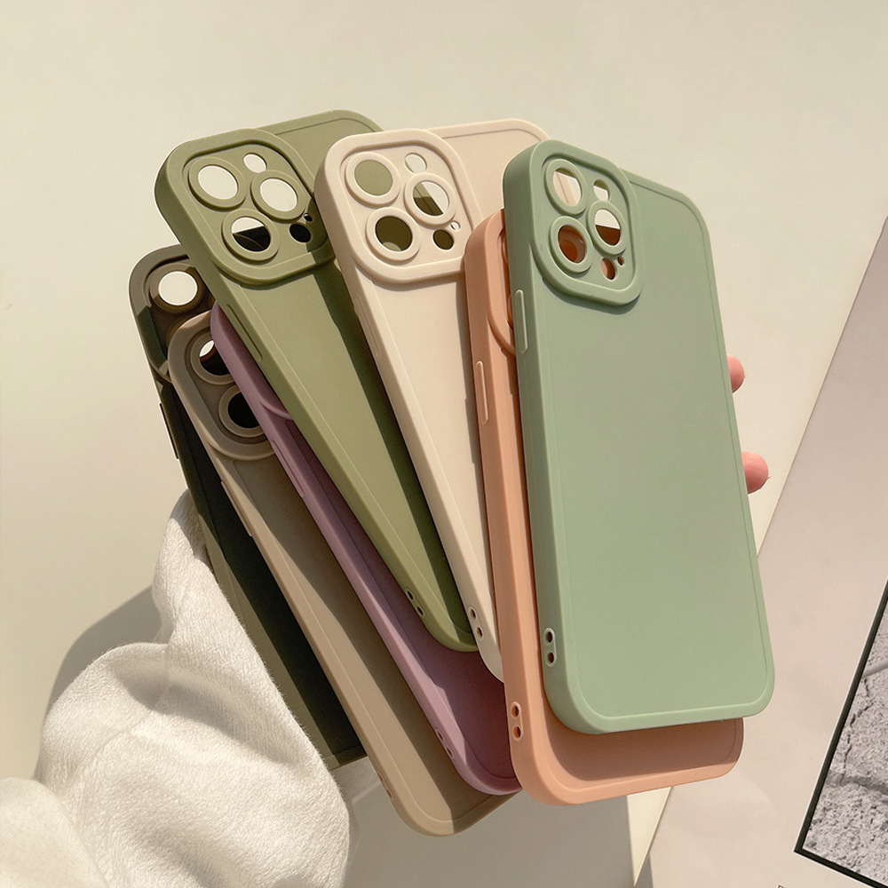 iphoneXRケース カーバー TPU 可愛い　お洒落　韓国　オフホワイト　軽量 ケース 耐衝撃 高品質359_画像4