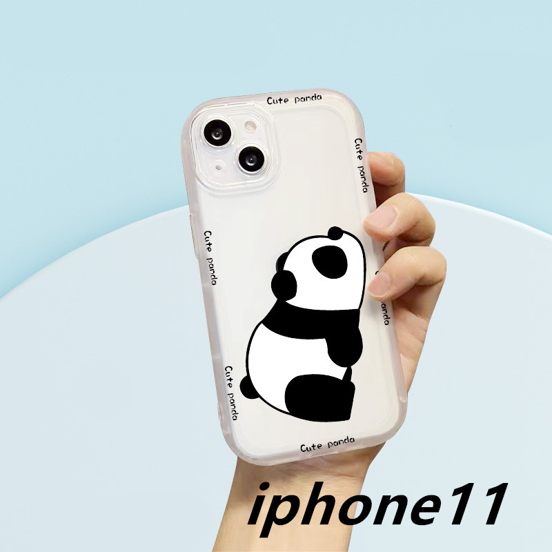 iphone11ケース カーバー TPU 可愛い　パンダ　お洒落　　軽量 耐衝撃 　_画像1