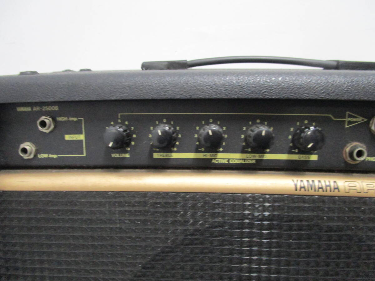 ■得々■YAMAHA/ヤマハ/BASS AMPS/ベースアンプ/ARシリーズ/AR-2500B/25Ｗモデル_画像6