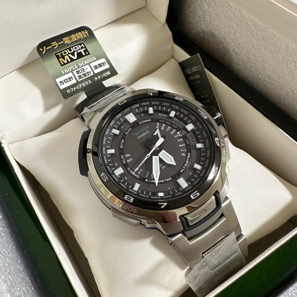 新品未使用】CASIOプロトレックPRX-7000T-7JFマナスル|Yahoo 新品未使用】CASIOプロトレックPRX-7000T-7JFマナスル|Yahoo
