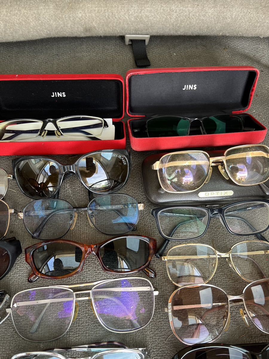  glasses large amount summarize sunglasses glasses glasses glasses I wear Coach coach farsighted glasses frame etc. collector set sale 