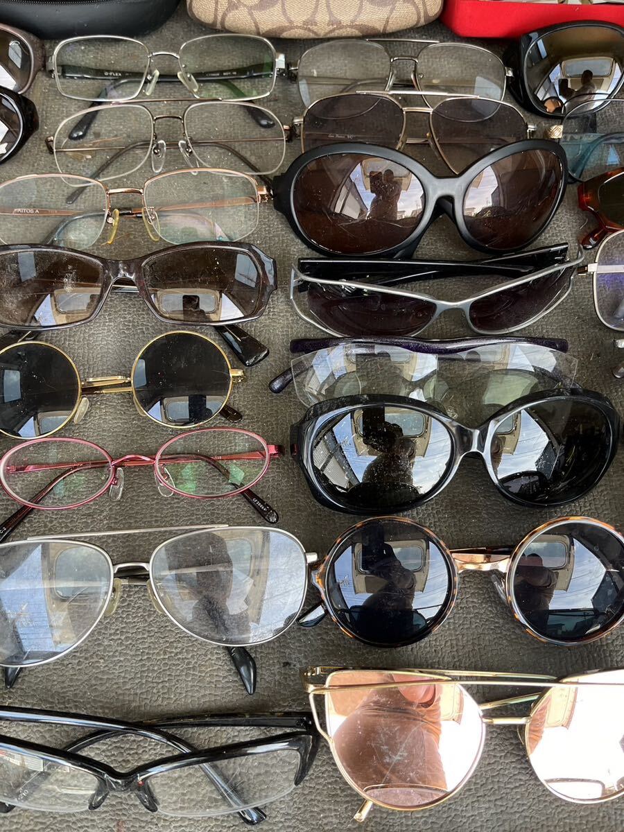 メガネ　大量まとめサングラス メガネ 眼鏡 めがね アイウェア コーチ　coach老眼鏡 フレーム など コレクター　まとめ売り_画像7
