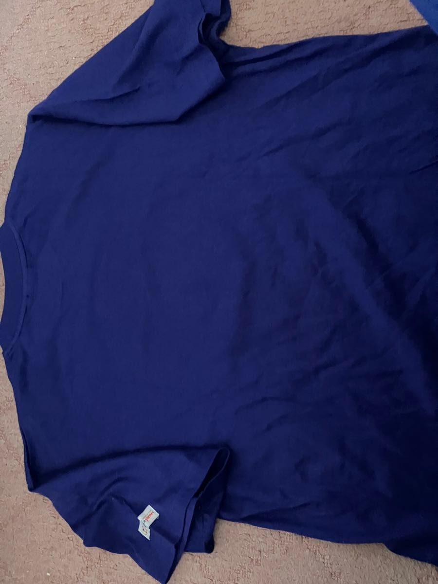 FIFAサッカーワールドカップ2002年日韓大会オフィシャルTシャツ(Lサイズ、、青色、メンズ)です。