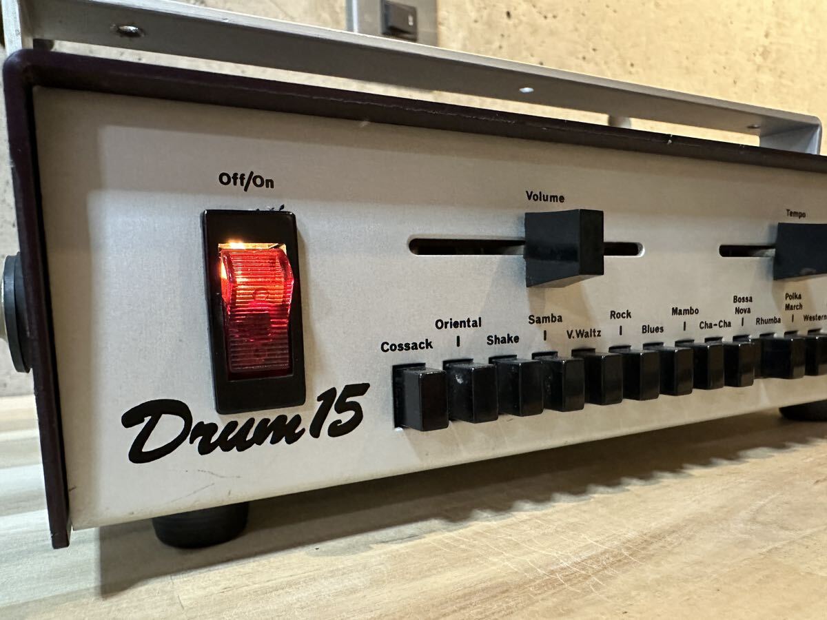 GEM Drum 15 *rare vintage drum machine* リズムマシン リズムボックス　ローランド dtm daw_画像6