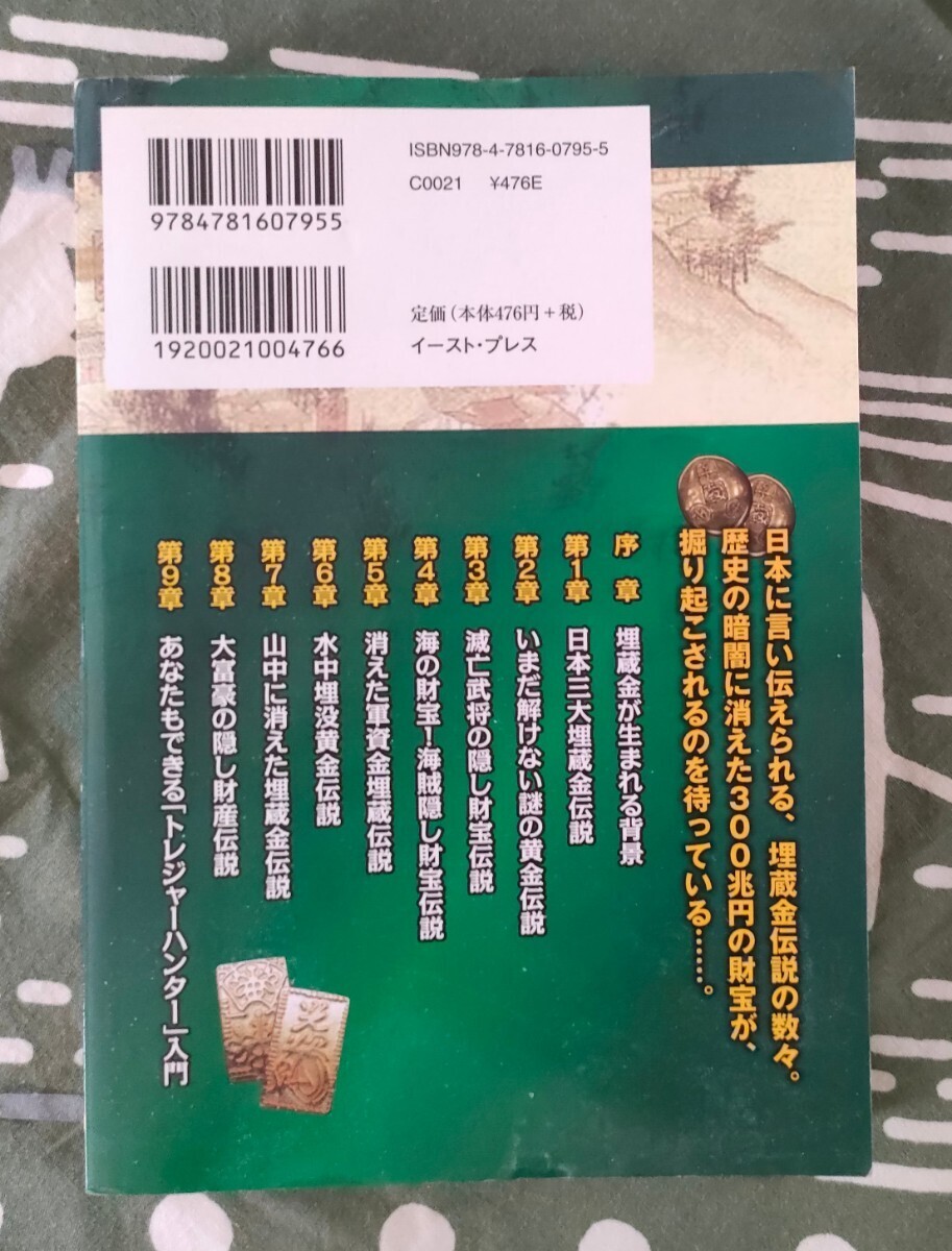 ニッポン埋蔵金伝説 編著 知的発見!探検隊 2012年 初版 イースト・プレス 黄金の国ジパングに眠る財宝300兆円!!_画像2